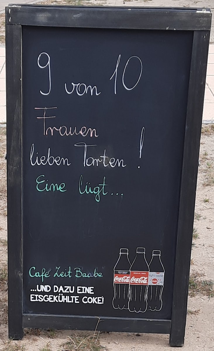 Cafe Zeit Baabe Menu - Image 5